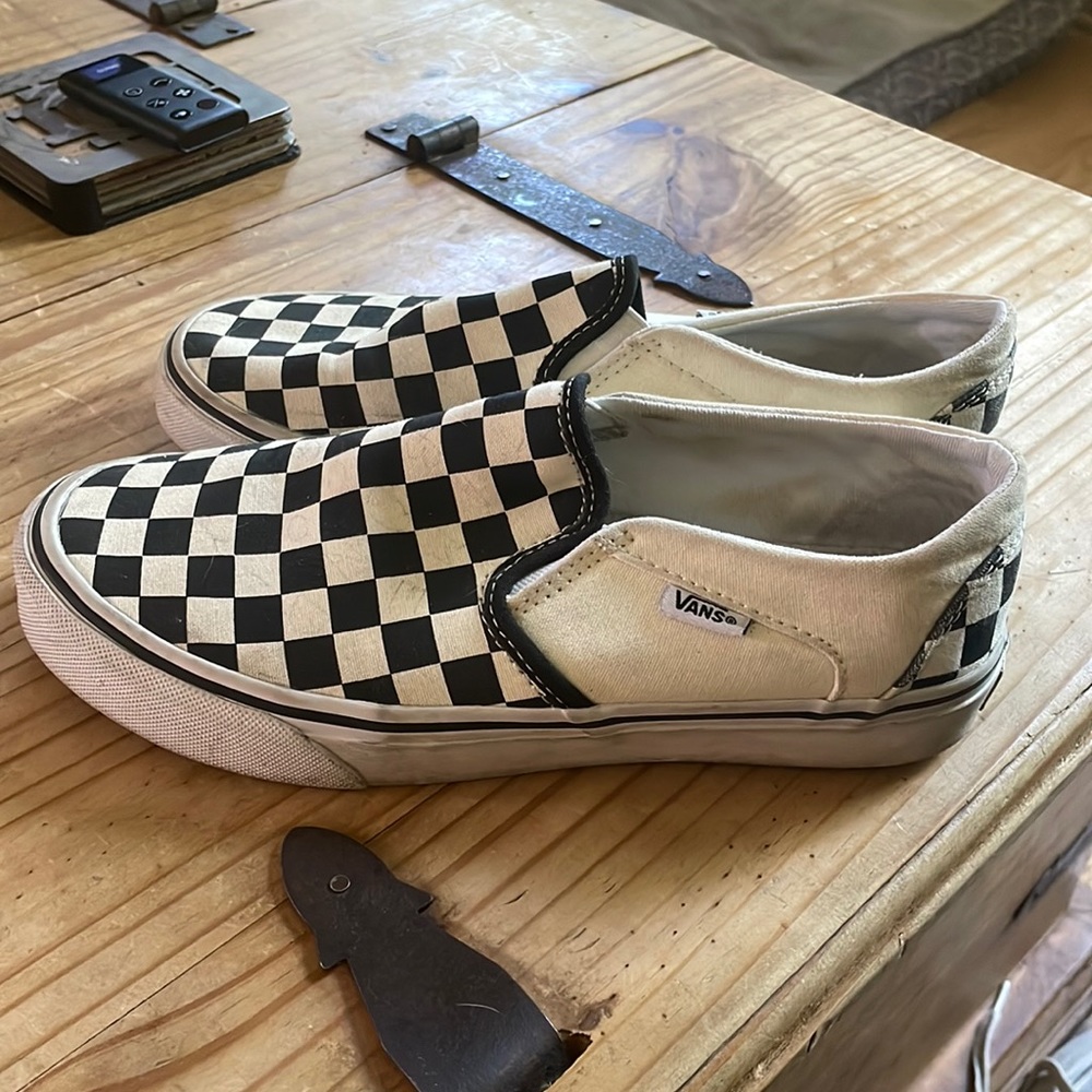 Checkerboard Vans